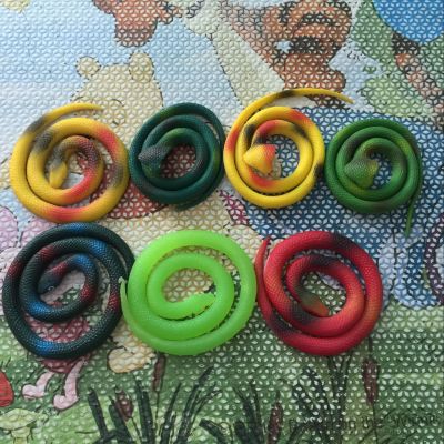 Spot toys wholesale 70 cm rubber simulation cobra quality flexible cobra large size