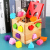 15 - hole multifunctional puzzle box shape matching trailer children puzzle wooden toy manufacturers wholesale