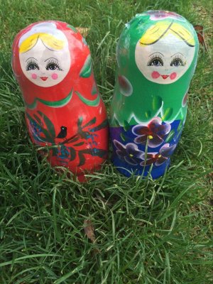The Russian dolls/seven - layer dolls/hand - made