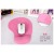 Pure color silicone wrist mouse pad with super soft cushion for fresh mouse pad