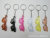 Glasses key chain pendant wholesale cartoon acrylic small glasses acrylic glasses key chain factory