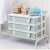 It can be stacked with drawer type flat bed bottom box plastic belt roller skid removable storage box