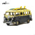 Tin car model small bus model retro home decoration gift living room setting