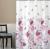 Printed PEVA waterproof anti-fog thickening shower curtain bathroom partition curtain