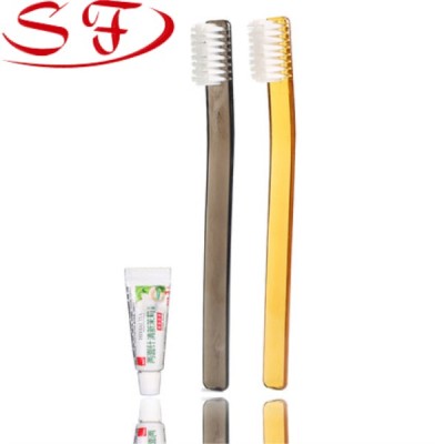 Disposable toiletry supplies toothbrush and toothpaste set adult household soft bristles toothbrush