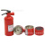 Cross-border e-commerce metal cigarette grinder fire extinguisher modeling three layers of zinc-alloy grinder tobacco