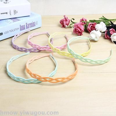 Headwear plastic 100 tie hair hoop hair clip