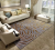 Star fantasy series polyester filament bright silk high-density woven living room carpet is a substitute