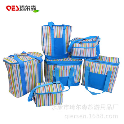 The factory produces non-woven ice wrap Oxford cloth created bag ice wrap plastic wrap picnic bag customized