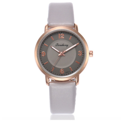 Wish new line of popular ladies classic digital belt watch women's quartz watch