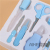 Baby Nail Scissors Nail Clippers Comb Plastic Hard Box Care Suit