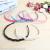 Headwear plastic 100 tie hair hoop hair clip