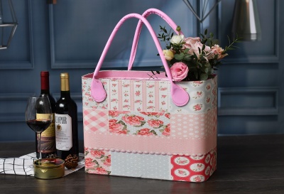 Mooncake gift box, red wine packing basket, bento basket and hand gift bag