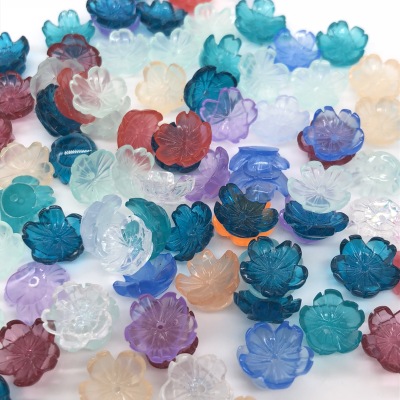 New core resin sakura imitation jade agate color DIY inlay material manufacturers direct