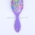 Hair styling comb air bag massage rubber comb rainbow needle curved needle air cushion comb