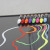 Solange LED LED flash marker fluorescent pen 10mm can be rubbed with liquid chalk