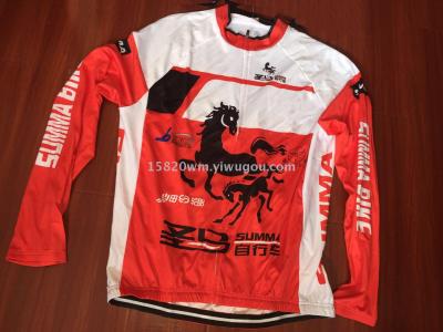 Cycling jersey long sleeve tracksuit