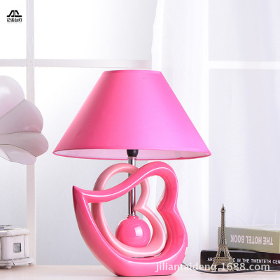 Desk lamp seating modern and simple ceramic lamp creative Desk lamp a box of headlamp can mix color
