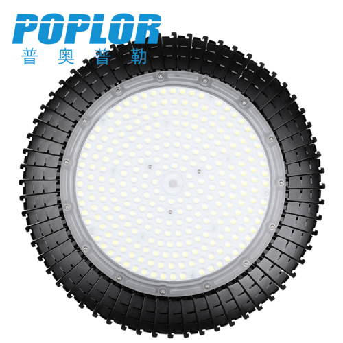 High-End UFO Mining Lamp 200W Factory Building LED Lamp Workshop Lamp Warehouse Lamp Parking Lot Lights Chandelier