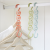 Multi-Functional Multi-Layer Space-Saving Four-Hole Hanger Storage Rack up and down Clothes Hanging Rack