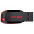 Sandisk black colloid cool edge U disk 8G 16G 32G 64G 128G fashion usb 2.0