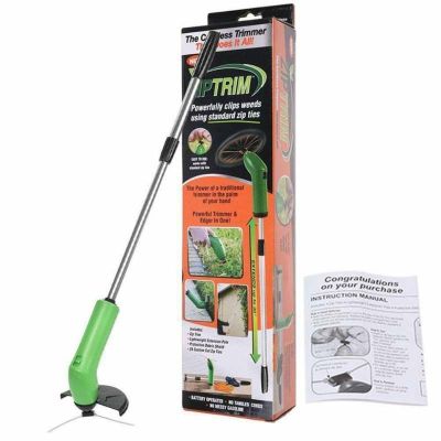 Zip trim cordless weed trimmer is a trim that is portable