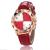 New creative stitching color for women's digital strap fashion watch