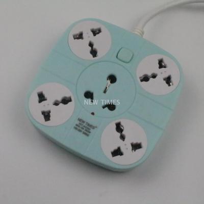 The new foreign trade socket multifunctional plug board multiposition switch socket multifunctional plug board terminal board