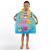 Portable outdoor beach towel traveling children's cartoon cape absorbent cape