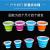 Silicone folding bucket portable washing car bucket outdoor fishing bucket