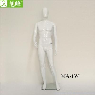 Xufeng direct sales paint white black without legs abstract plastic male model color can be customized MA-4