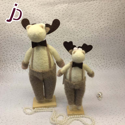 Spot recommended noble cute small animal wool felt products all kinds of wool felt gifts felt crafts