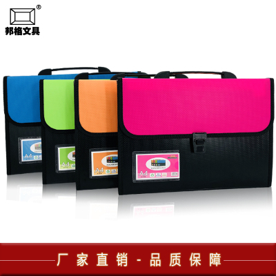 Color anti-scratch dot pattern handbag organ bag multi-layer bag purse