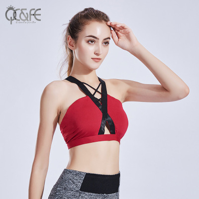 New sports bra 2018 sports bra fitness shock proof collection style bra vest style running vest for women