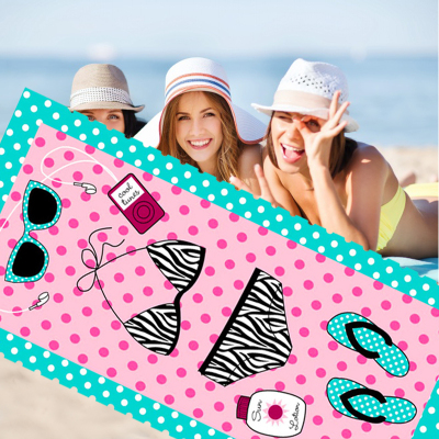 Super fine fiber beach towel fitness tourism function.