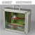 Wall type first aid box aluminum alloy wall-mounted family medical box medical box