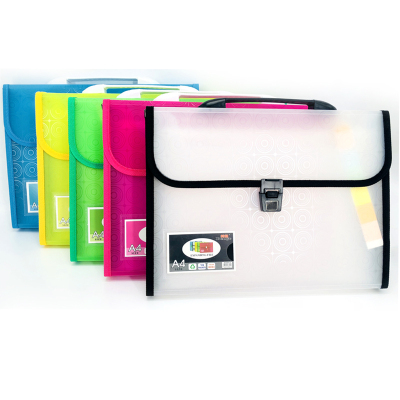 Bunger circle outraged bag handbag briefcase colorful waterproof handbag storage file bag