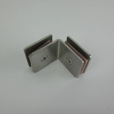 Glass clamps stainless steel fasteners clamps partition code glass Angle code 90 degree square thickening