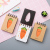 Carrot emoji turn on the coils of the A7 portable hardfaced notebook notebook, notepad, and the note pad
