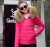 The new style of women's short style cotton-padded jacket feather jacket women