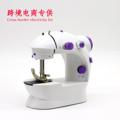 Mini sewing machine with lamp, mini English, American, European and electrical sewing machine manufacturers direct sales