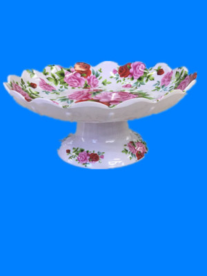 Melamine tableware Melamine stock spot miamine with base fruit plate design high - grade price concessions