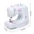 Electric Sewing Machine Portable Mini with 12 Built-in Stitches, 2 Speeds Double Thread, Foot Pedal Best for Beginner