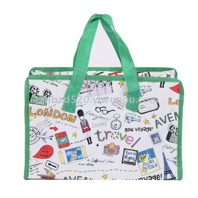 Manufactured direct cute Cartoon non-woven bag bento bag shopping bag woven bag
