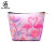 PU leather digital printing large capacity ladies travel cosmetics receiving hand cosmetic bag gifts to order