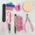 Nail makeup tool 9 pieces nail file pencil sharpener powder puff dead skin clippers
