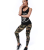 Camouflage leggings stretch large size camouflage yoga pants bodysuit sports leggings