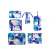 Travel collection 6 pieces of luggage collection travel supplies clothing collection package