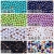 colour mixture Round No Hole Pearls Beads Matte Colorful DIY Newest Jewelry Nail Art equipment