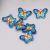 Cloisonne Double-Sided Dripping Iron Butterfly Xiuhe Ornament Pendant Festive Craft Accessories Wholesale